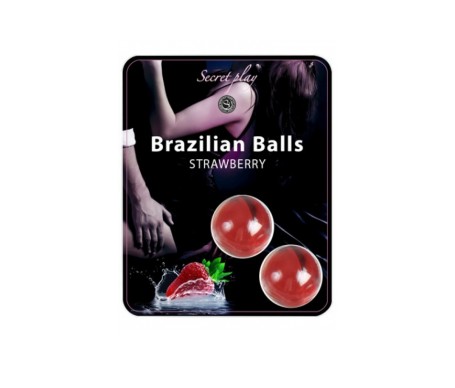 SECRET PLAY BRAZILIAN BALLS (2 UDS, FRESA)