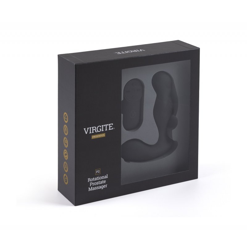 ESTIMULADOR PROSTATICO VIB VIRGITE P2 (NEGRO)