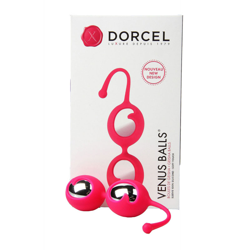 DORCEL VENUS BALLS (ROSA Y PLATEADO)