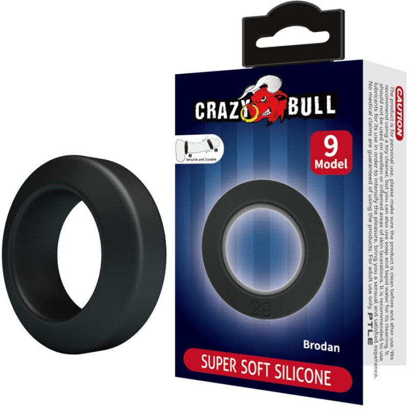 CRAZY BULL ANILLO SILICONA SUPER SUAVE