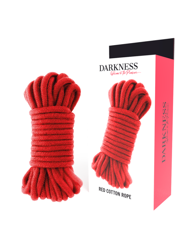 RED COTTON ROPE 20M ROJO