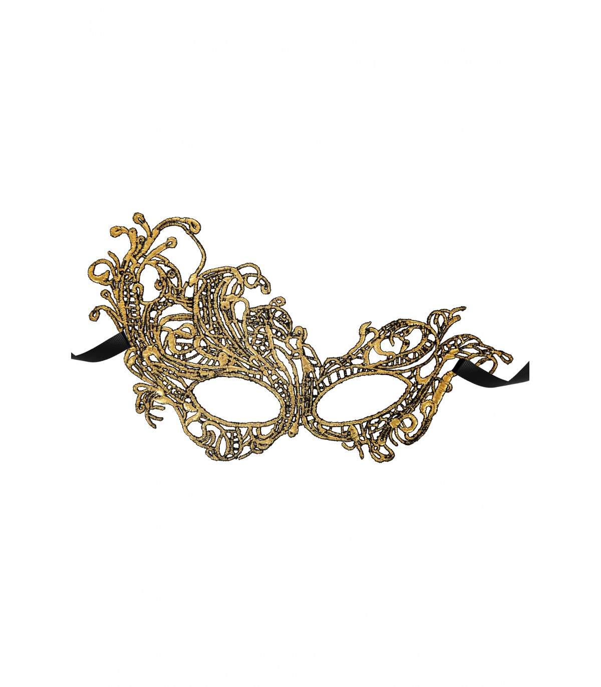 MSCARA ECLIPSE AURORE (NEGRO Y DORADO)