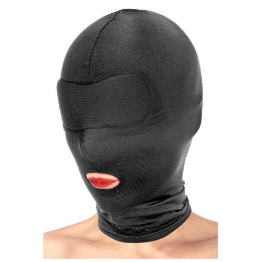 MSCARA FETISH TENTATION OPEN MOUTH HOOD (NEGRO)