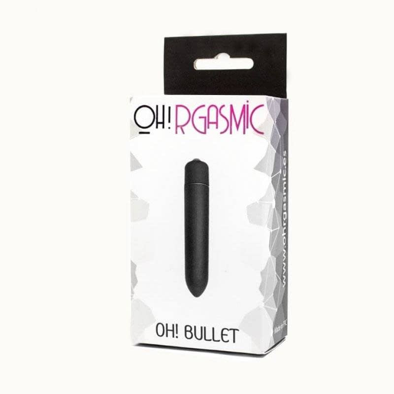 BALA VIBRADORA OHRGASMIC OH! BULLET (NEGRO)