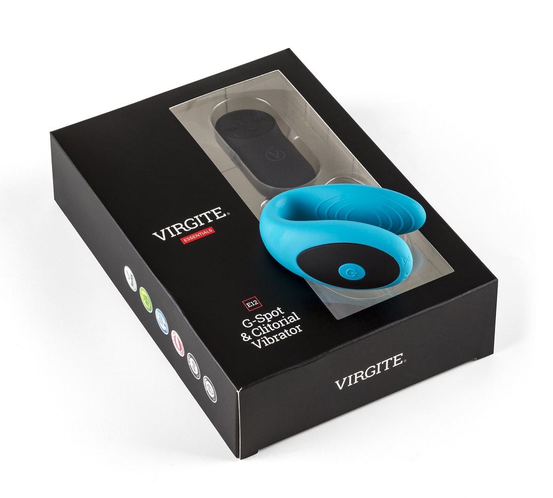 VIRGITE G-SPOT & CLITORIAL VIBE E12 (AZUL)