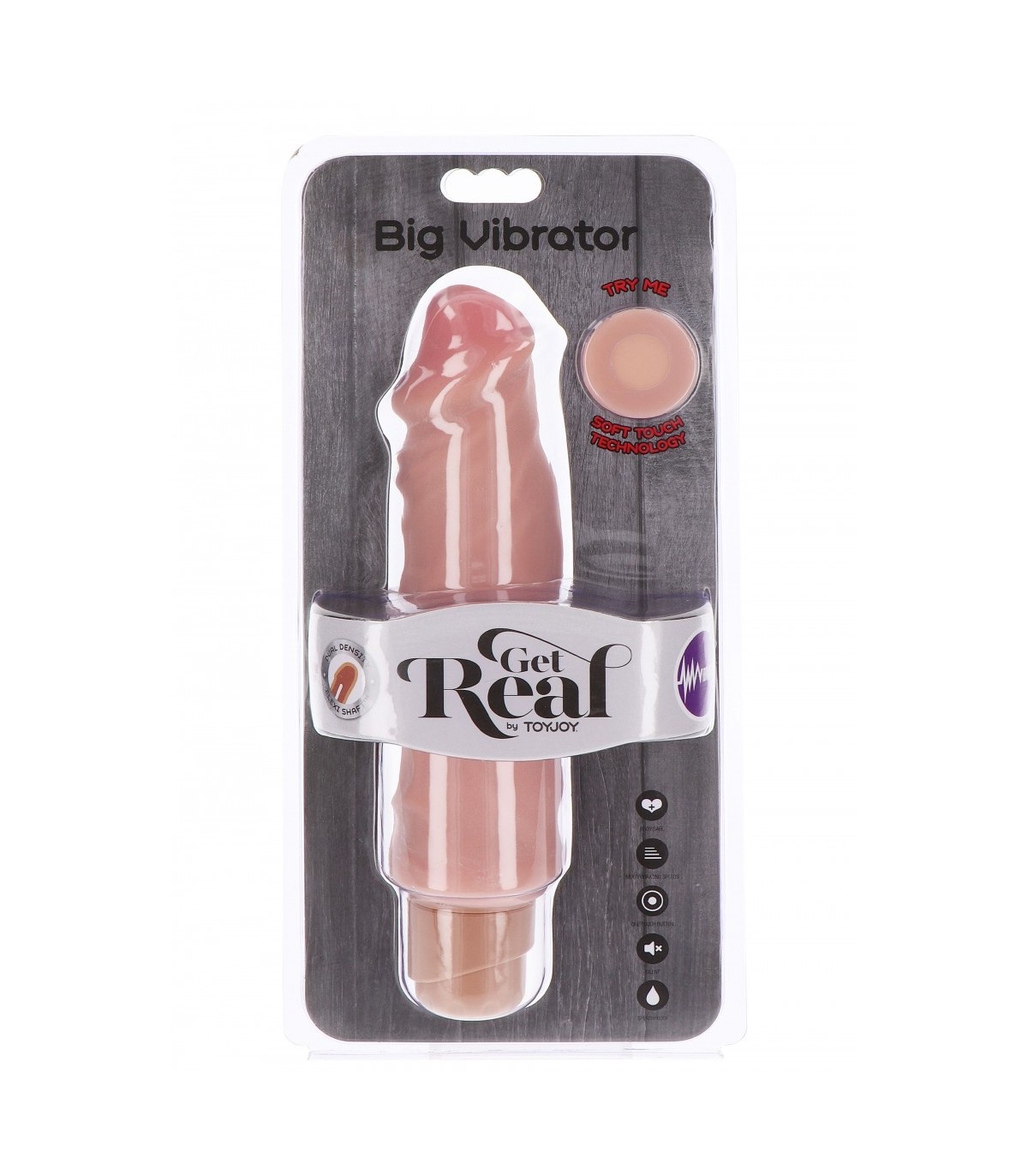 TOY JOY GET REAL BIG VIBRATOR 14 (CARNE)
