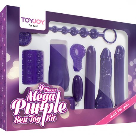 *Producto de la semana* MEGA PURPLE SEX TOY KIT (TOY JOY) 