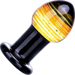 PLUG CRISTAL GLAS 76 (NEGRO Y AMBAR)