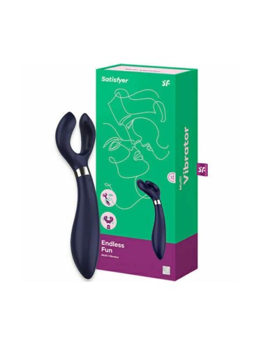 SATISFYER ENDLESS FUN (AZUL)