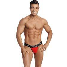 SOUL JOCK STRAP L ROJO Y NEGRO
