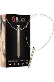 IBIZA CLIT POCKET STIMULATOR (DORADO)