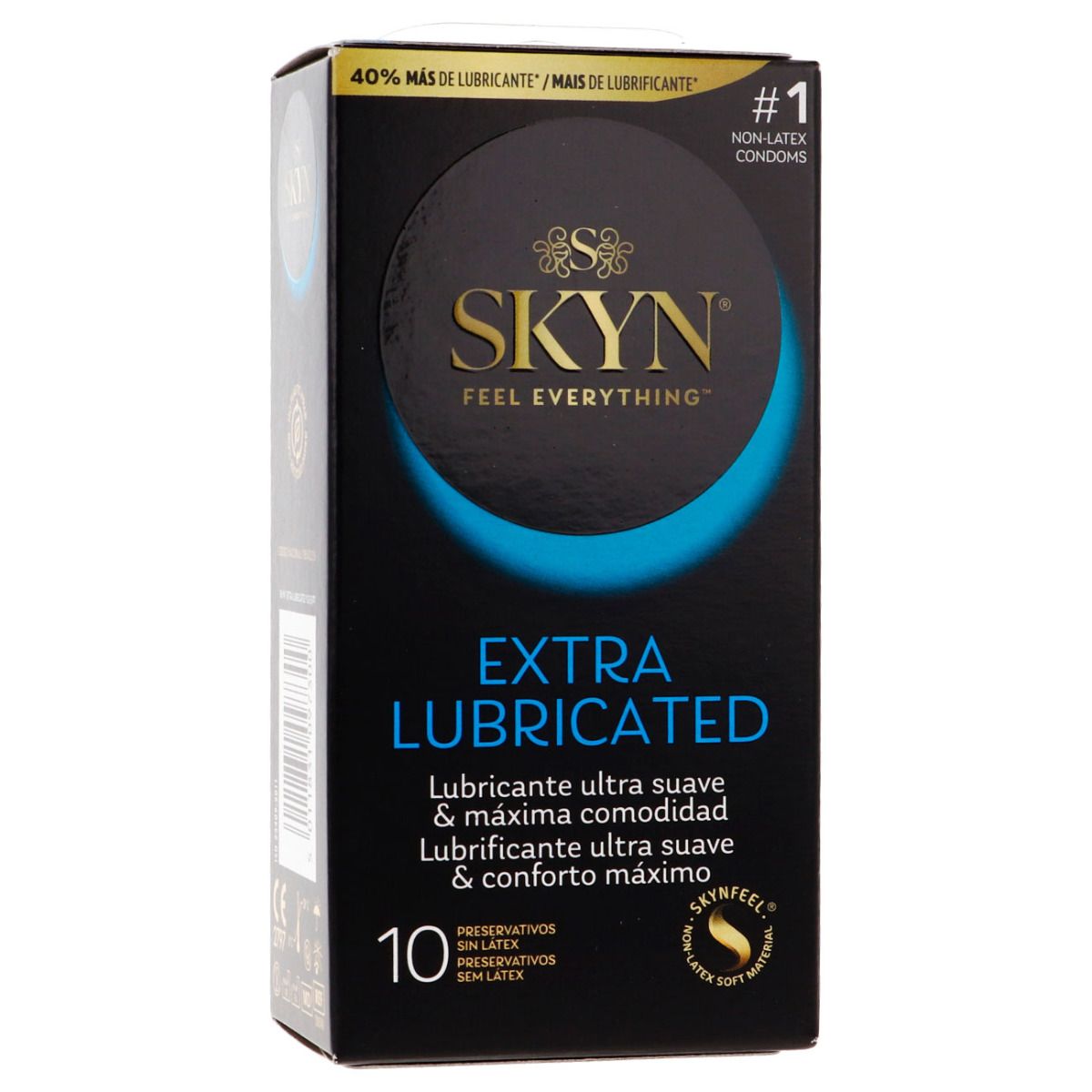 SKYN EXTRA LUBRICATED 10 UD