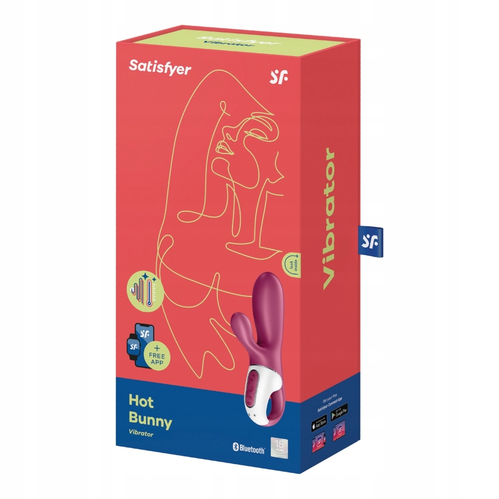 SATISFYER HOT BUNNY (CEREZA)